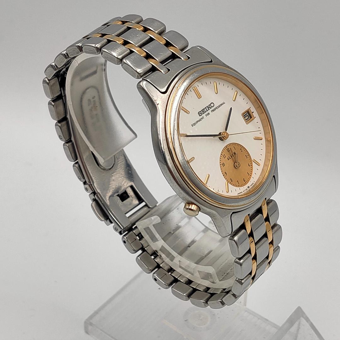 Seiko Five 5T32-7A00 Analog Quartz Men Menwatch Operation Unconfirmed B10621 For Parts / Junk