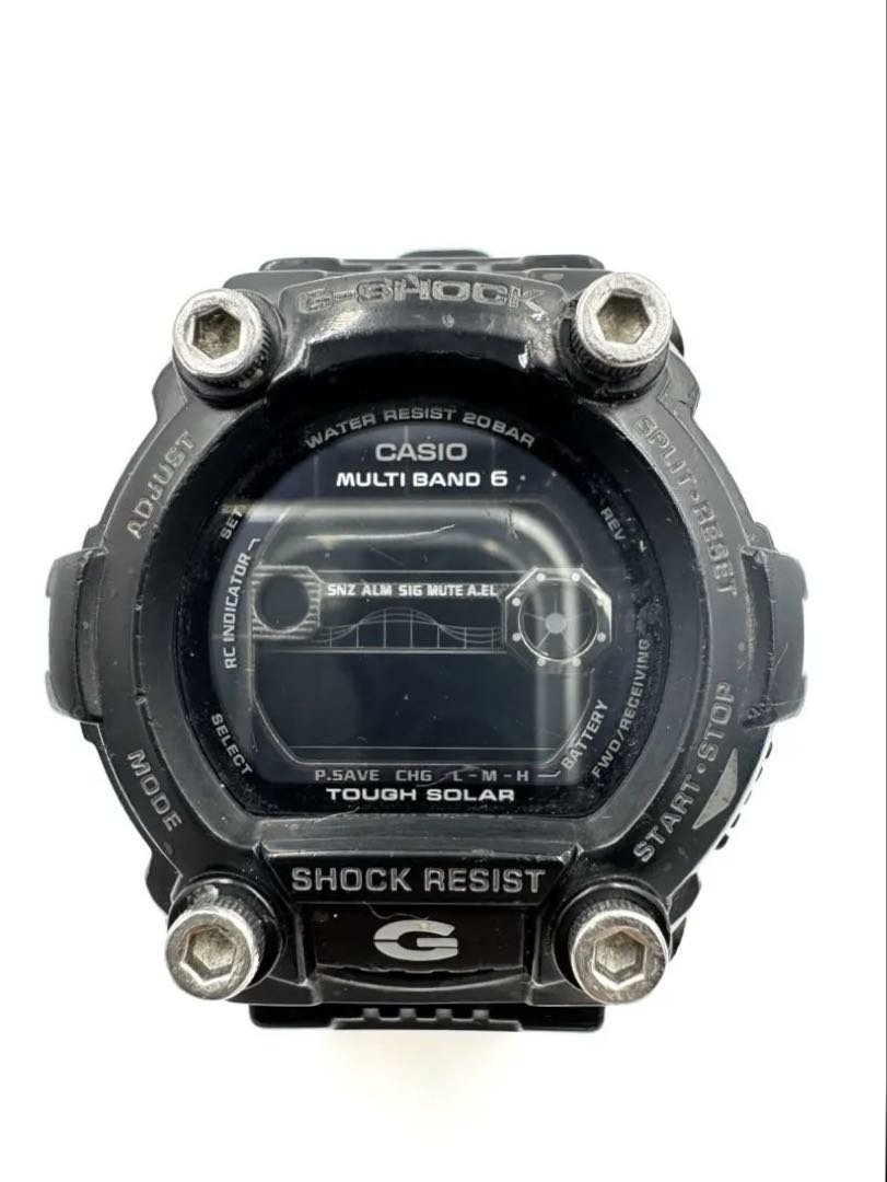 Casio G-Shock GW-7900B-1 Digital Quartz (Solar Powered) Unisex Adults Module 3200 Junk Radio Solar Black Men'S Watch
