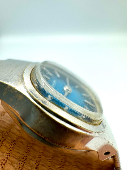 Citizen 6700 4-674111 S Analog Mechanical (Manual) Women Blue Dial Vintage Manual Hand-Winding Wgp Ladies Watch