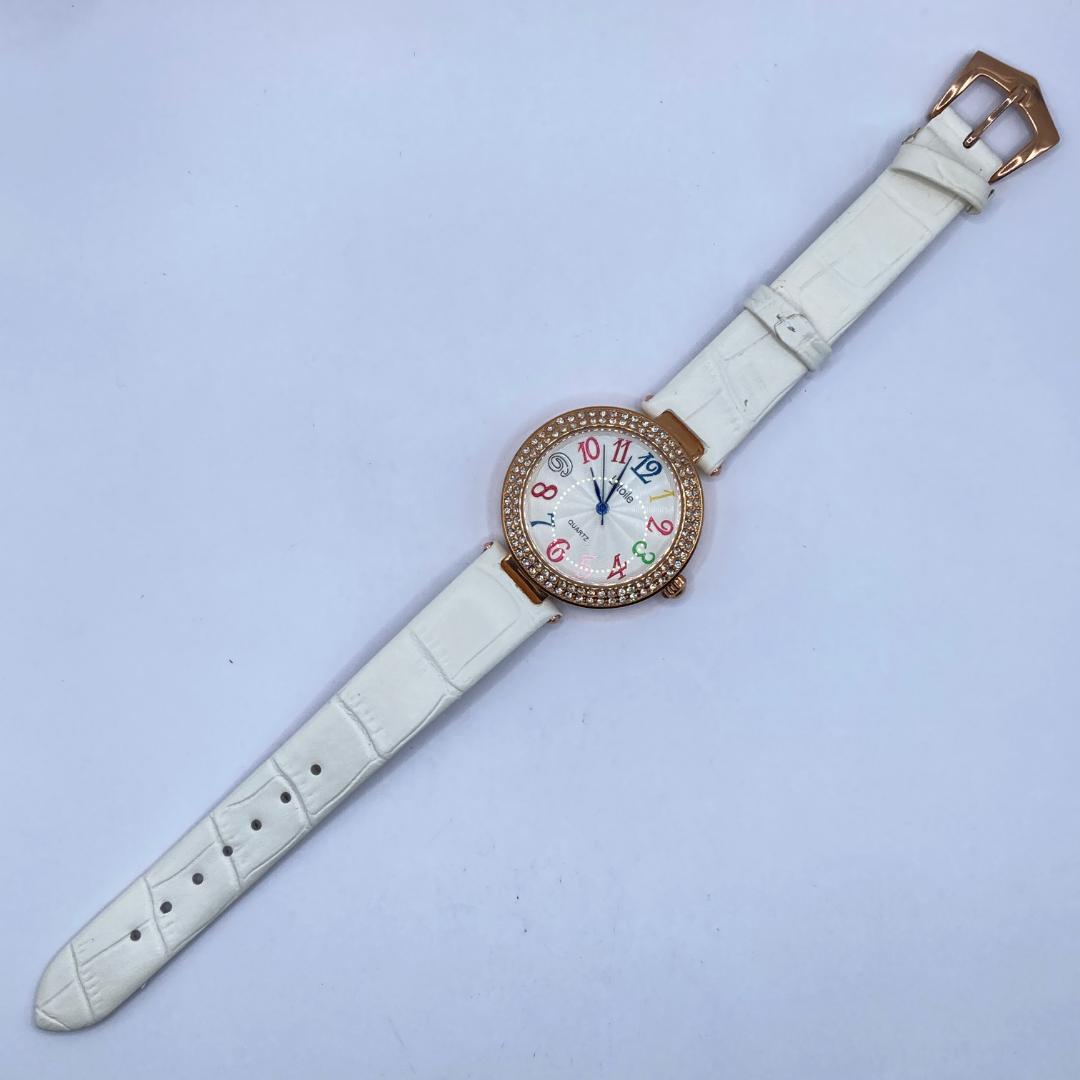 Letoile Analog Quartz Women Watch Rhinestone Bezel