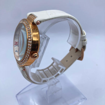 Letoile Analog Quartz Women Watch Rhinestone Bezel
