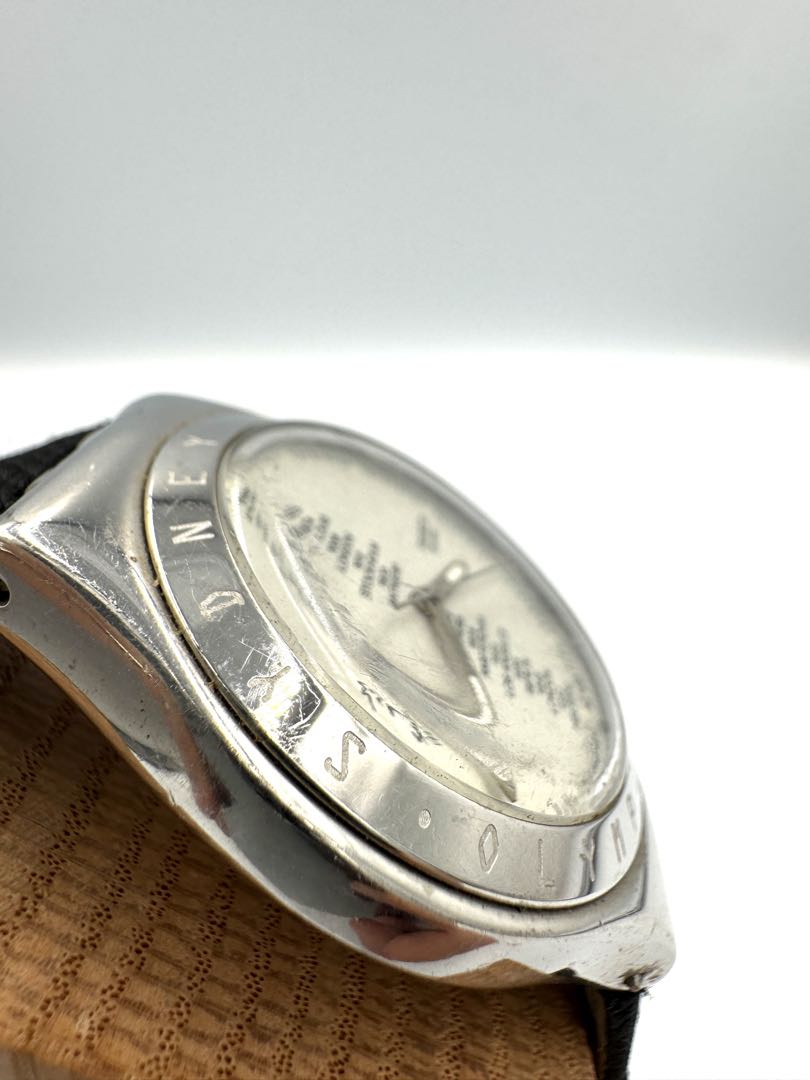 Swatch Irony Big Swagmen YGS4001 Analog Quartz Unisex Sydney Olympics 2000 Men Watch For Parts