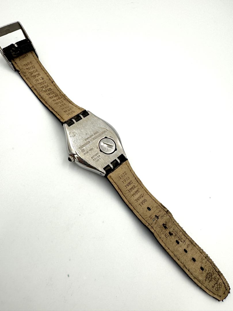 Swatch Irony Big Swagmen YGS4001 Analog Quartz Unisex Sydney Olympics 2000 Men Watch For Parts
