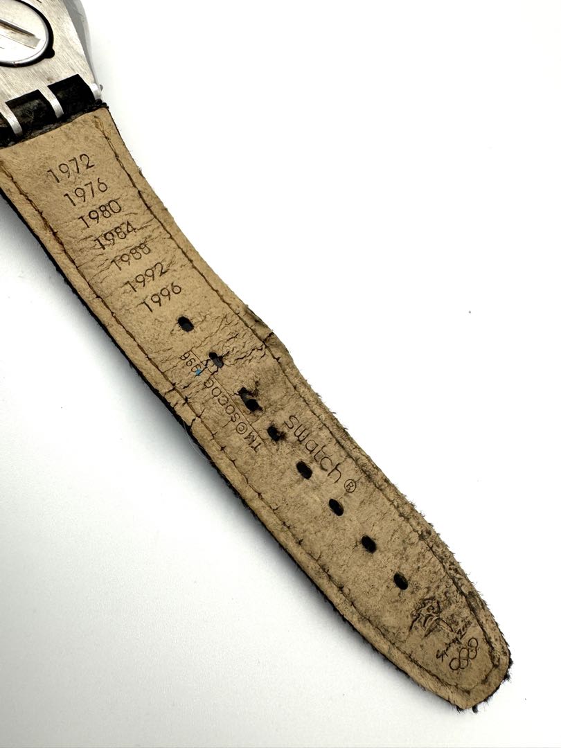Swatch Irony Big Swagmen YGS4001 Analog Quartz Unisex Sydney Olympics 2000 Men Watch For Parts