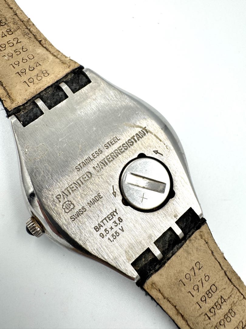 Swatch Irony Big Swagmen YGS4001 Analog Quartz Unisex Sydney Olympics 2000 Men Watch For Parts