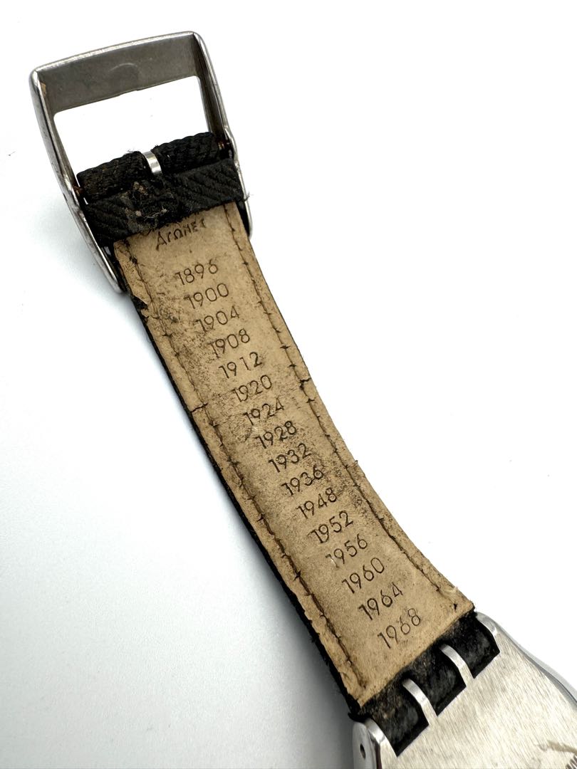 Swatch Irony Big Swagmen YGS4001 Analog Quartz Unisex Sydney Olympics 2000 Men Watch For Parts