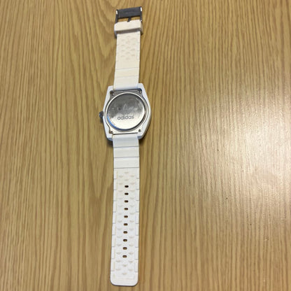 Adidas ADH2921 Analog Quartz Unisex Adults White Blue Wristwatch