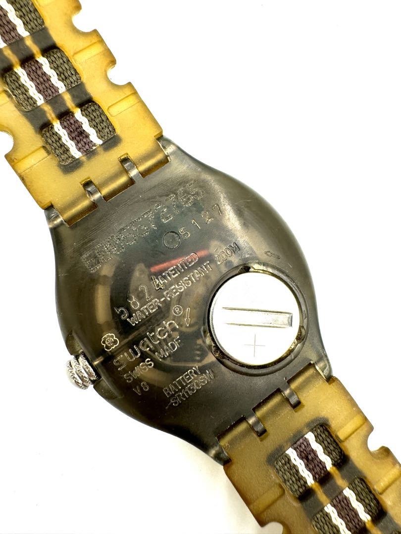 Swatch Standard SHM103 Analog Quartz Unisex Men Watch
