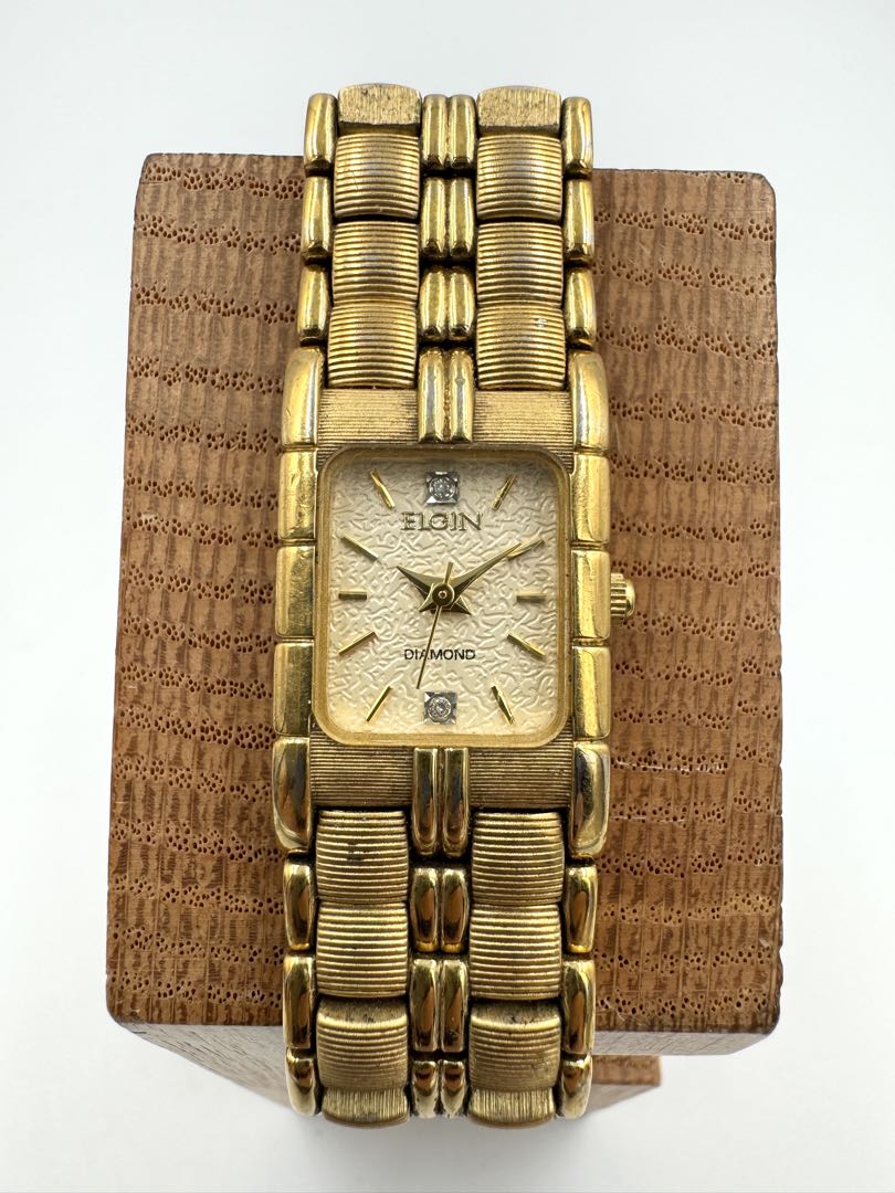 Elgin Analog Quartz Women Diamond Watch
