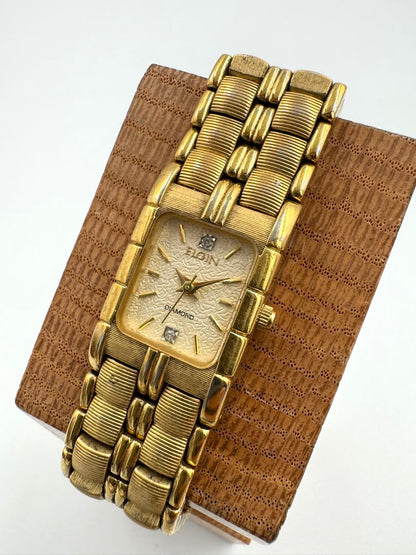 Elgin Analog Quartz Women Diamond Watch
