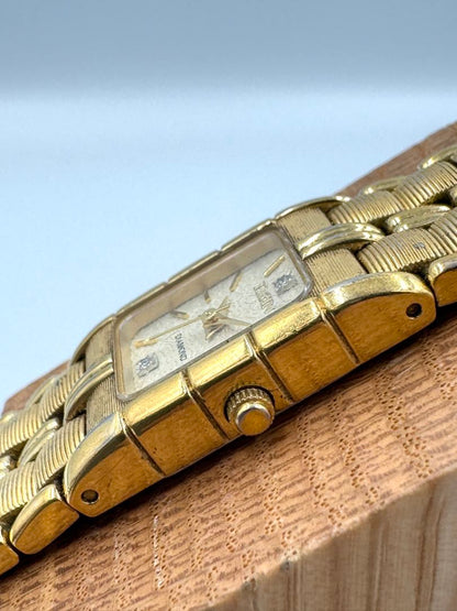 Elgin Analog Quartz Women Diamond Watch