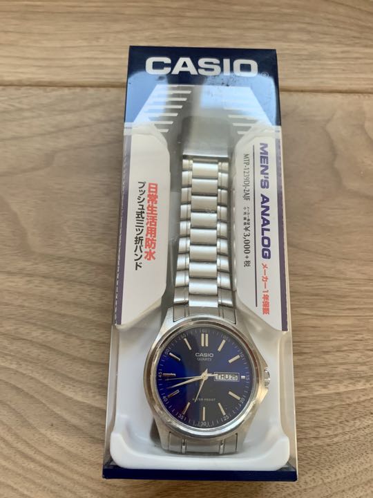 Casio MTP MTP-1239DJ-2AJF Analog Quartz Men -1239Dj-2Ajf