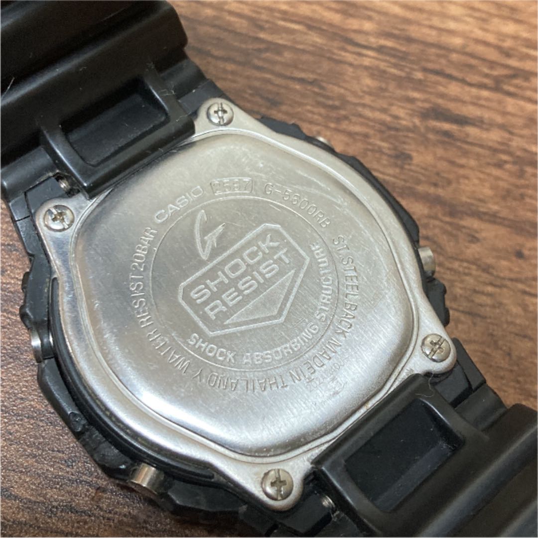 G-Shock 5600 G-5600RB Digital Quartz Men G-Rb