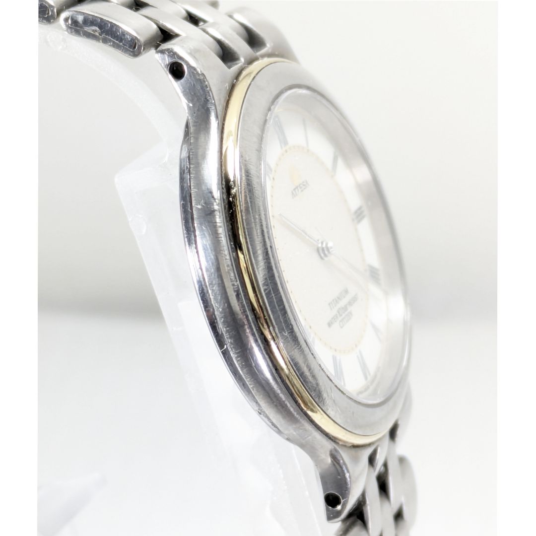 Citizen Attesa Analog Quartz Men Battery Replaced Working Item