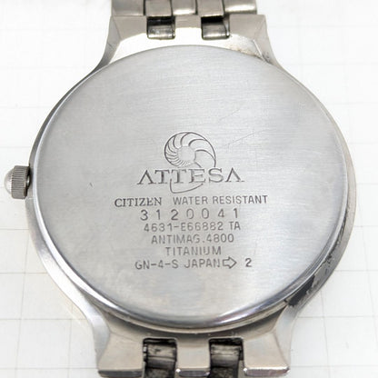 Citizen Attesa Analog Quartz Men Battery Replaced Working Item