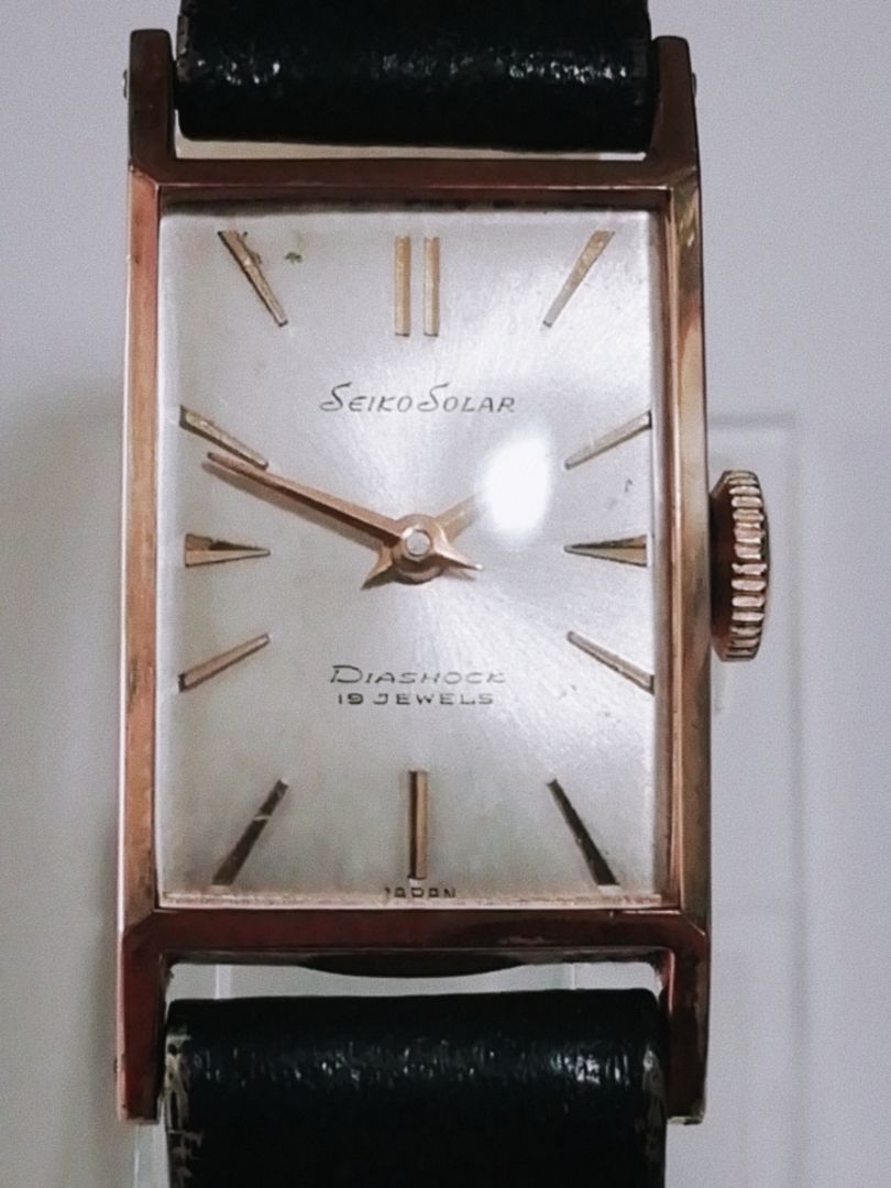 Seiko Analog Mechanical (Manual) Women Overhauled Watch Solar Manual Winding Working Item