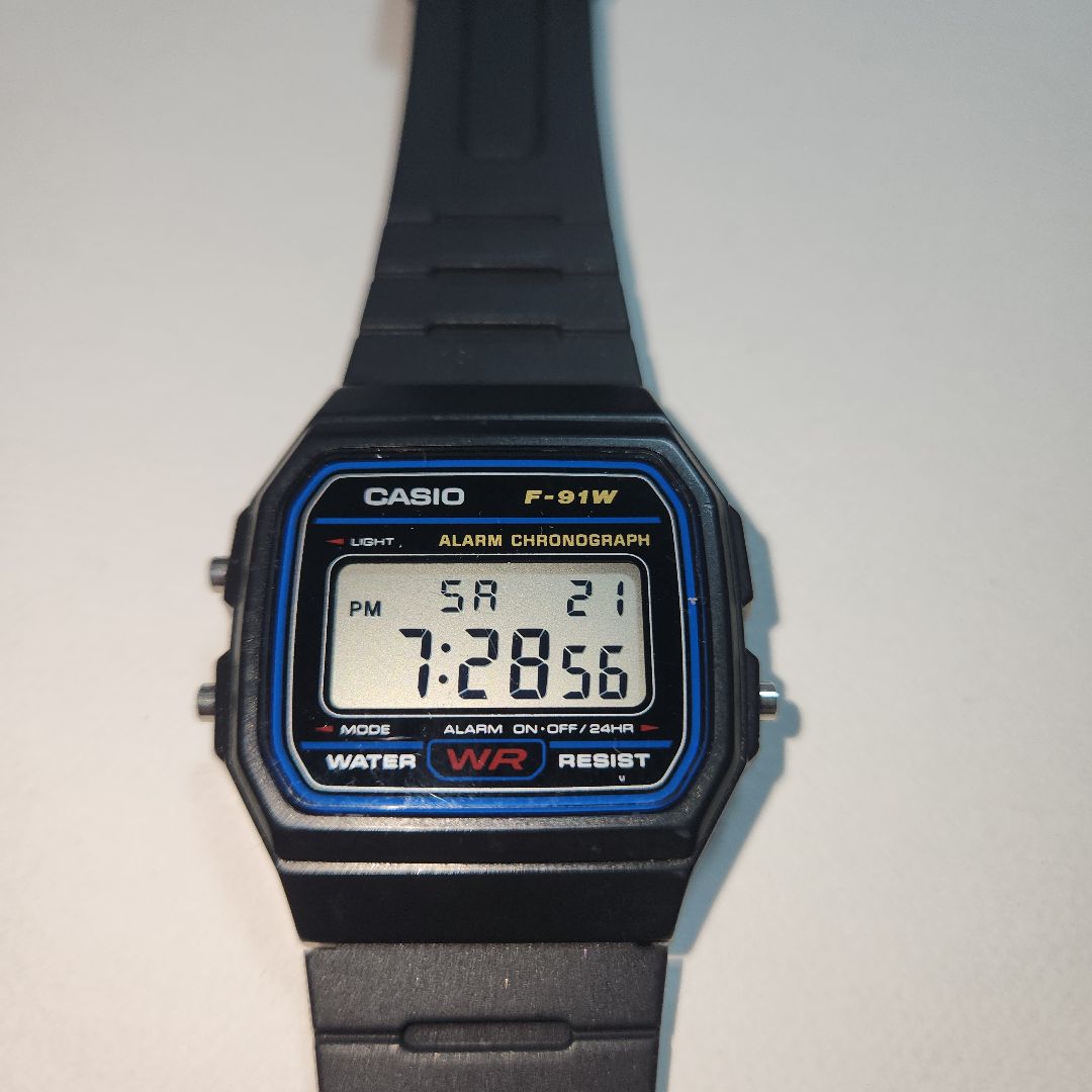 Casio F-91W Digital Quartz Men