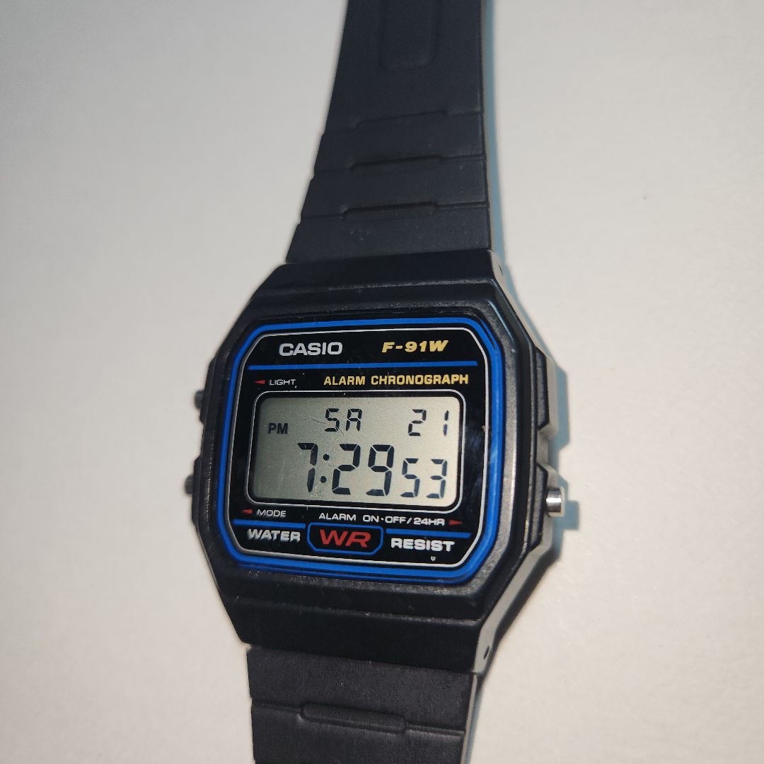 Casio F-91W Digital Quartz Men