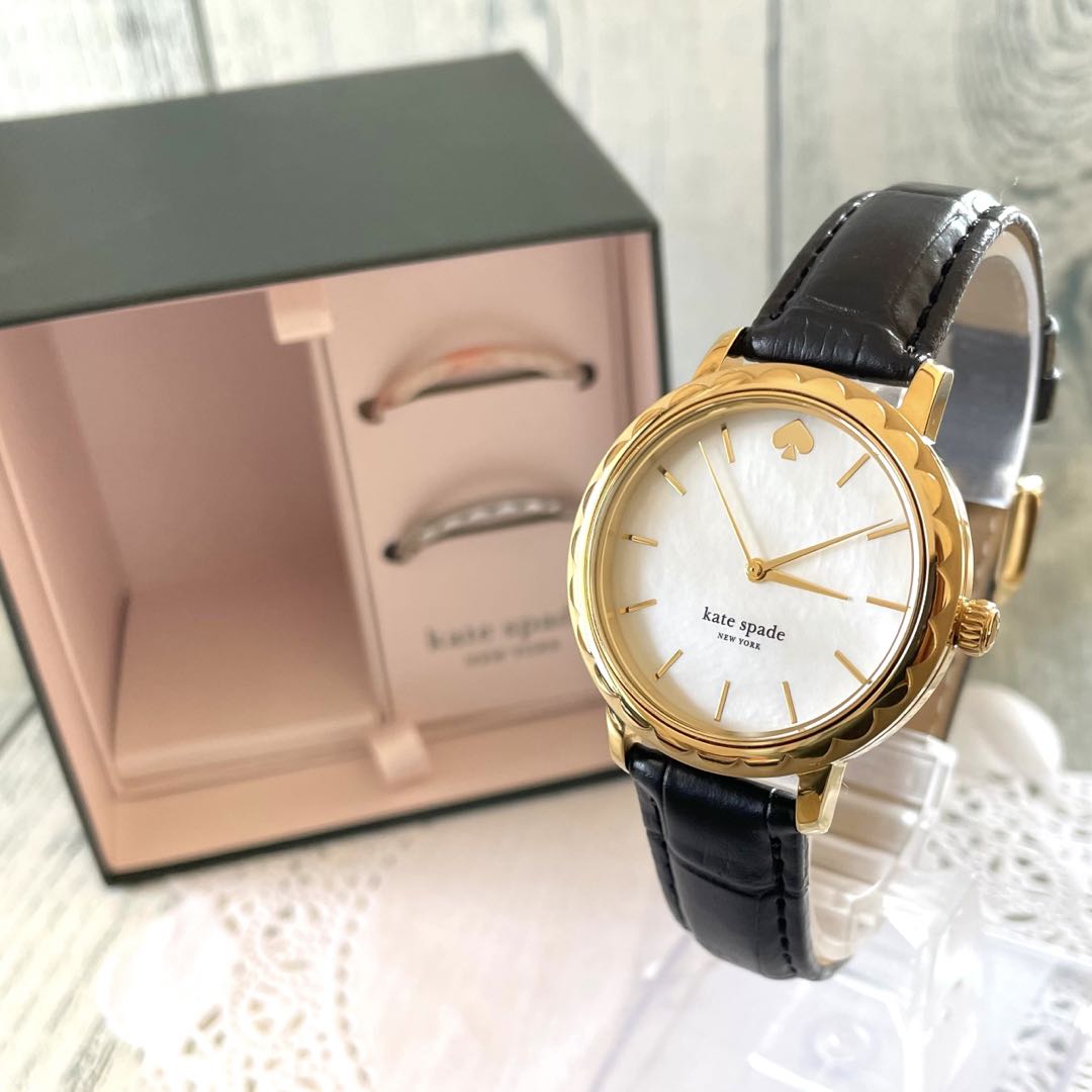 Kate Spade New York Change bezel Analog Quartz Women ケイト・スペード ニューヨーク 美品 ケイトスペード Watch チェンジベゼル