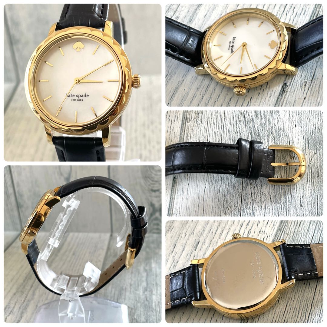 Kate Spade New York Change bezel Analog Quartz Women ケイト・スペード ニューヨーク 美品 ケイトスペード Watch チェンジベゼル