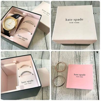 Kate Spade New York Change bezel Analog Quartz Women ケイト・スペード ニューヨーク 美品 ケイトスペード Watch チェンジベゼル