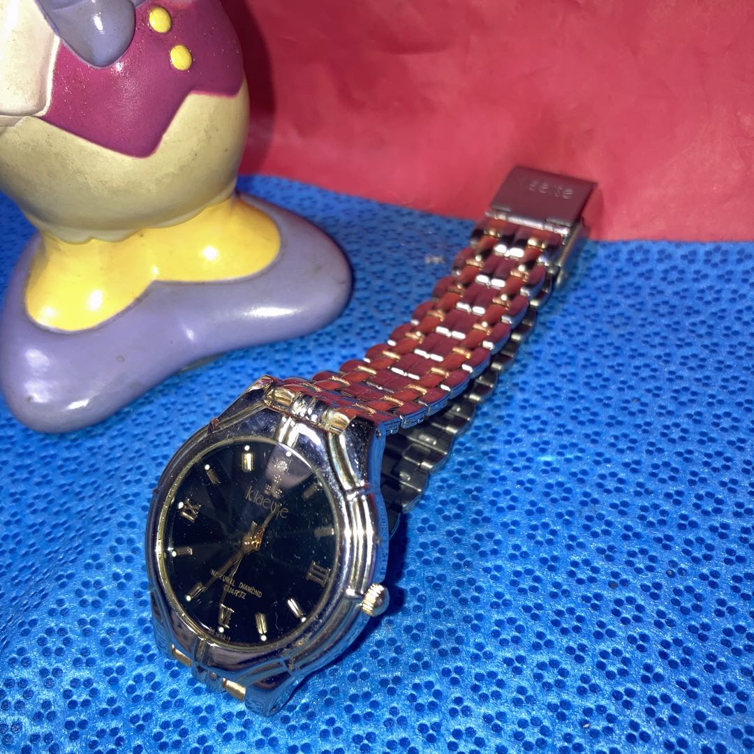 Kleewe Analog Quartz Men クレーウェ 時計 ダイヤモンド装飾 ステンレススチール