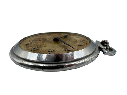 Seikosha Empire Analog Mechanical (Manual) Unisex Adults Pocket Watch Manual 44Mm For Parts As-Is No Crystal