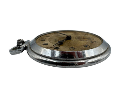 Seikosha Empire Analog Mechanical (Manual) Unisex Adults Pocket Watch Manual 44Mm For Parts As-Is No Crystal