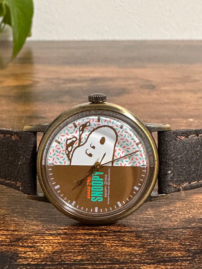 Snoopy PEANUTS SNOOPY Analog Mechanical (Manual) Women スヌーピー 希少 レトロ Watch （Manual Winding）