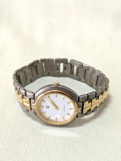 Givenchy Analog Quartz Men ジバンシー 137 時計 稼働中