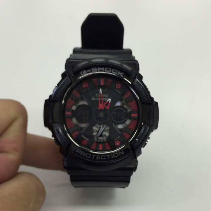 Casio GA GA-200-SH Digital-Analog Quartz Men -200-Sh