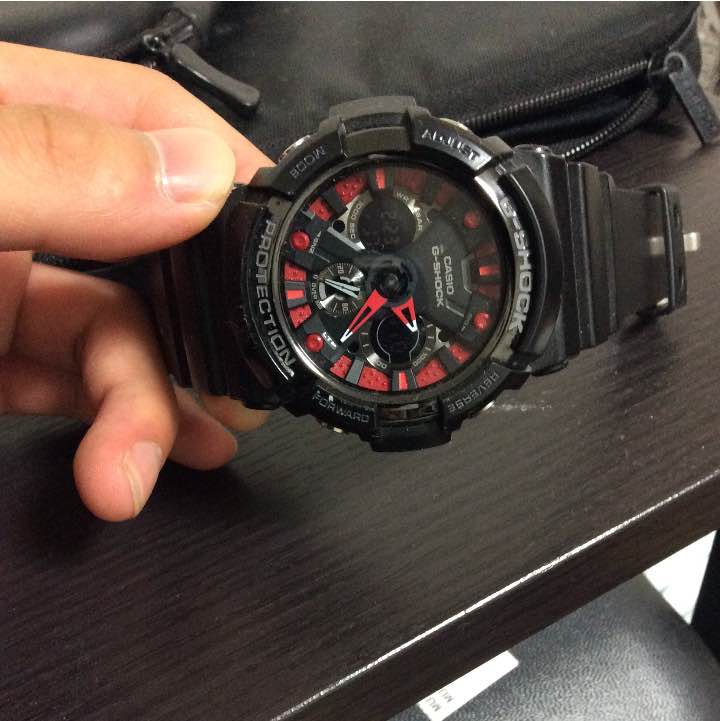 Casio GA GA-200-SH Digital-Analog Quartz Men -200-Sh