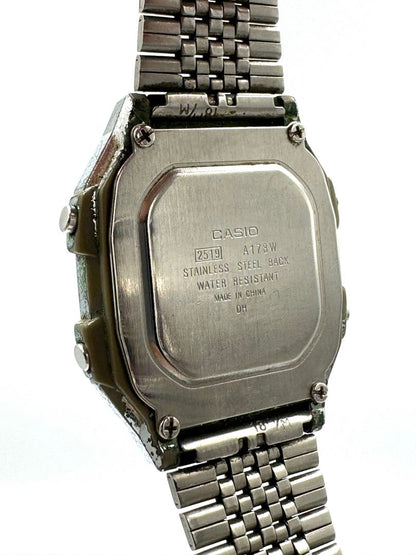 Casio Illuminator A178W Digital Quartz Unisex Adults Wr Vintage Watch 33Mm - No Battery Included