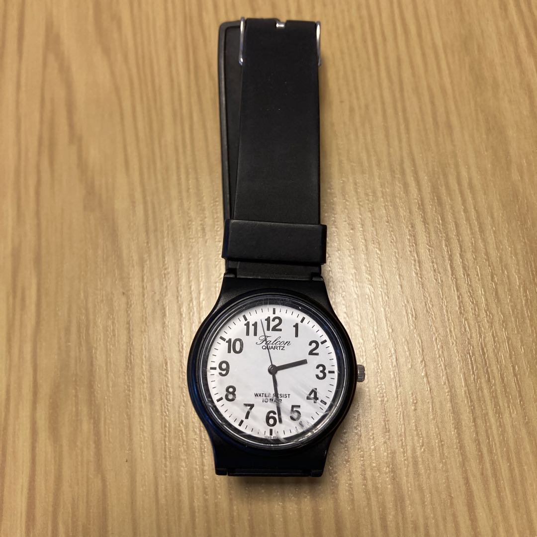 Citizen Q&Q VP46-852 Analog Quartz Unisex Adults Wristwatch Black