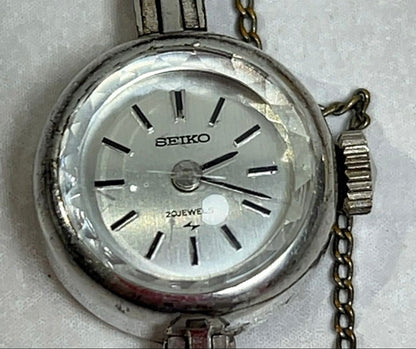 Seiko 17-0190 Analog Mechanical (Manual) Women Working Item Manual Winding Women's Watch