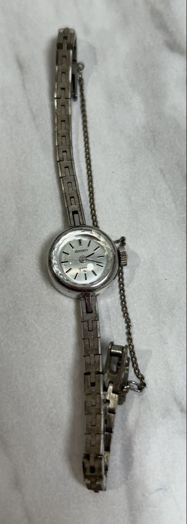 Seiko 17-0190 Analog Mechanical (Manual) Women Working Item Manual Winding Women's Watch
