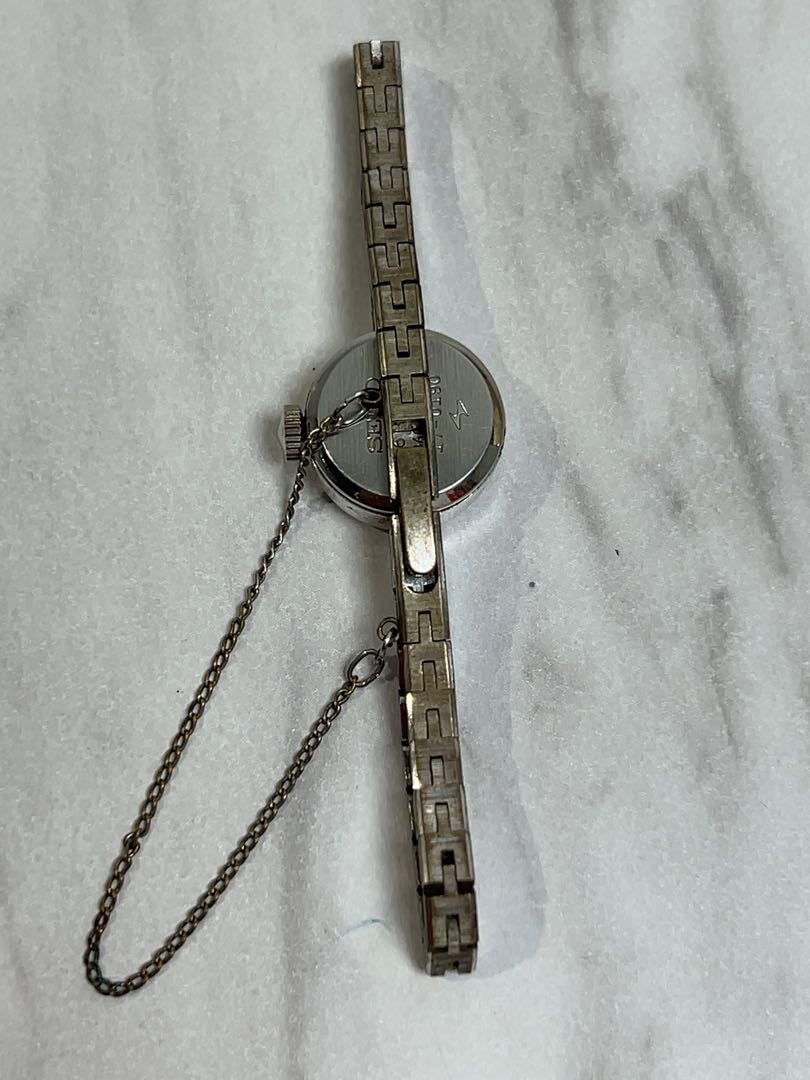 Seiko 17-0190 Analog Mechanical (Manual) Women Working Item Manual Winding Women's Watch