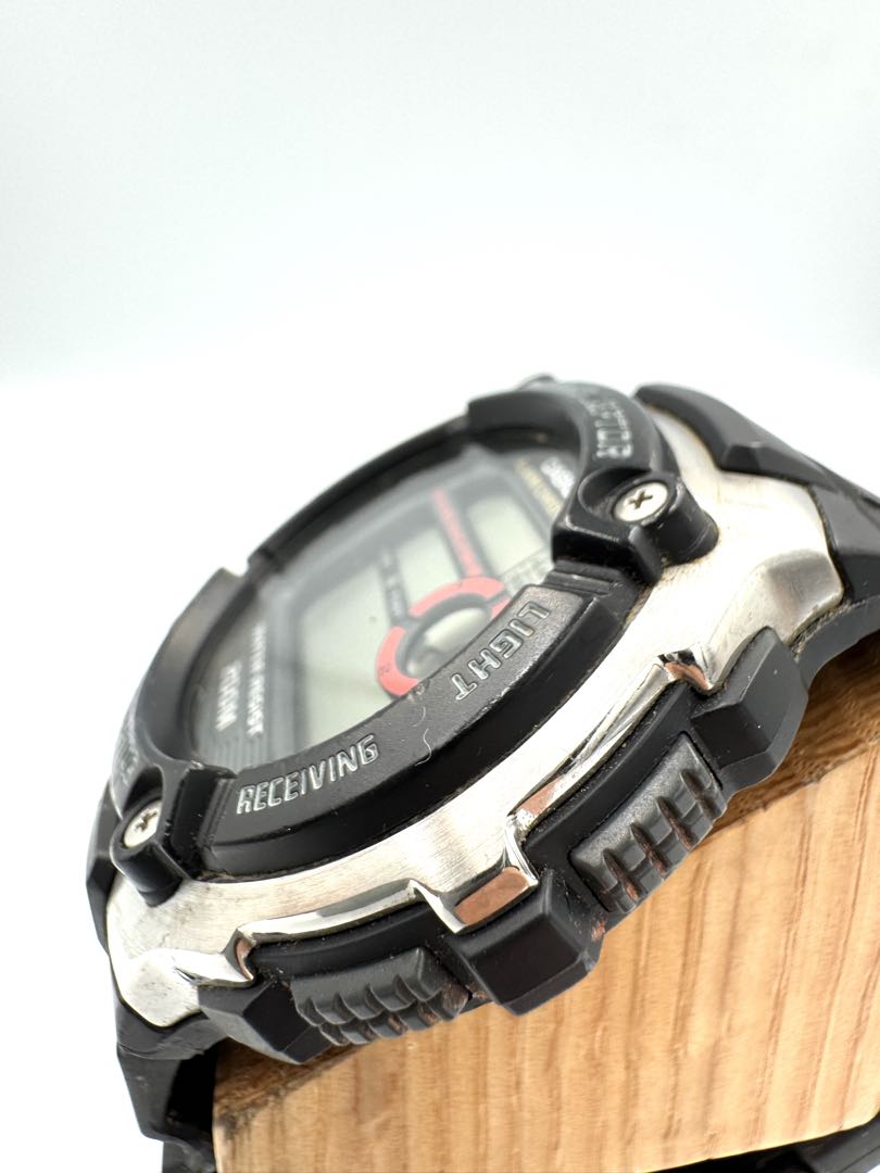 Casio Wave Ceptor WV-200A Digital Quartz Men Wva-200A Wristwatch 200M Water Resistant