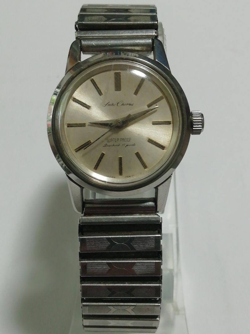 Seiko chorus Chorus Analog Mechanical (Manual) Women Watch Chorus 17Jewels Manual Winding Antique Working Item