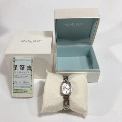 Michel Cran 1N01-0NJ0 Analog Quartz Women 美品 Klein ミッシェルクラン アナログ Working Item