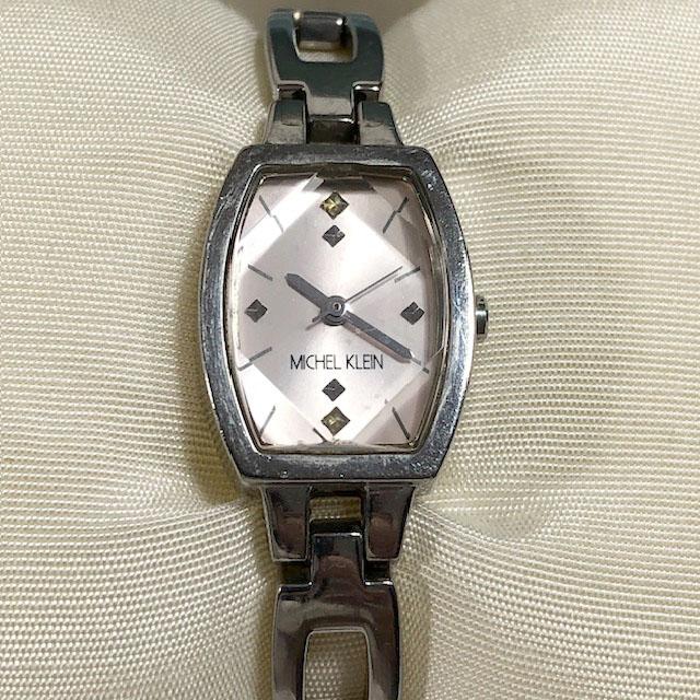 Michel Cran 1N01-0NJ0 Analog Quartz Women 美品 Klein ミッシェルクラン アナログ Working Item