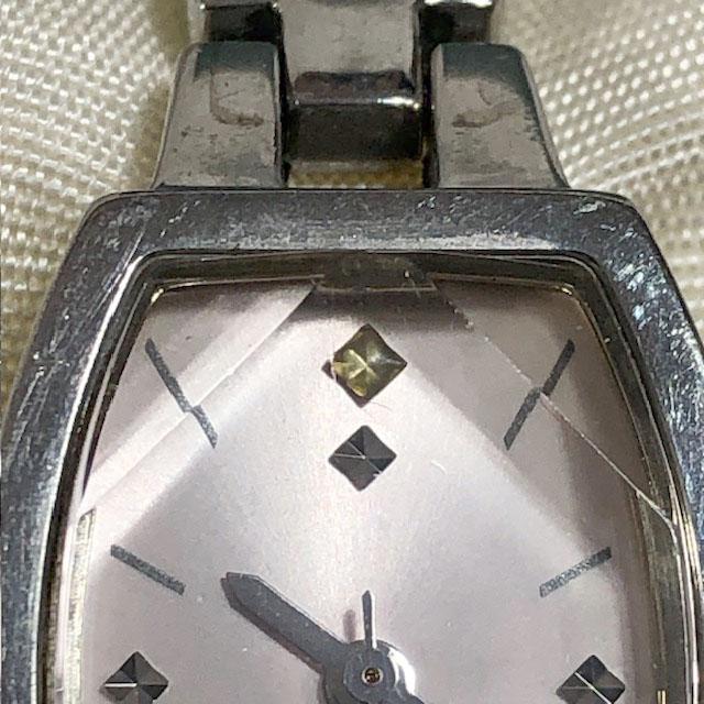 Michel Cran 1N01-0NJ0 Analog Quartz Women 美品 Klein ミッシェルクラン アナログ Working Item