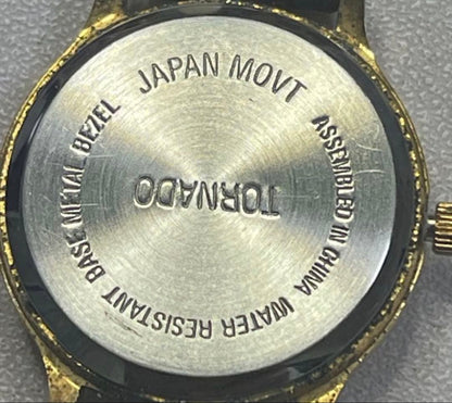 J-axis SCRIPT & TORNADO Analog Quartz Women