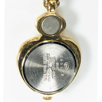 Seiko Alba Analog Quartz Women Pendant Watch Battery Replaced Working Item
