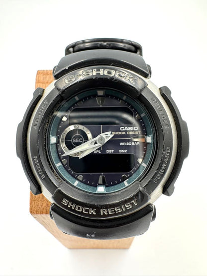 Casio G-Shock G-300 Analog & Digital Quartz (Battery) Unisex Adults Ana-Digi Black Dial Module 3750 Men'S Watch Head Only