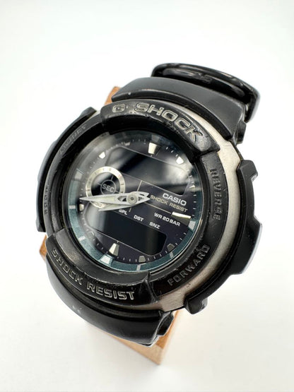 Casio G-Shock G-300 Analog & Digital Quartz (Battery) Unisex Adults Ana-Digi Black Dial Module 3750 Men'S Watch Head Only
