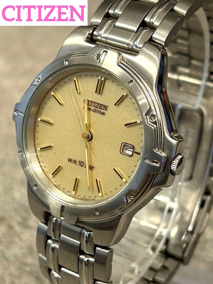 Citizen Eco-Drive E110-K15575 Analog Solar Men