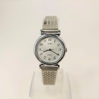 Seiko Alba V811-0541 Analog Quartz Women Battery Replaced Analog Watch