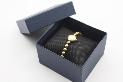 Seiko Analog Quartz Women Gold 2-Hand Women's Watch Box Included