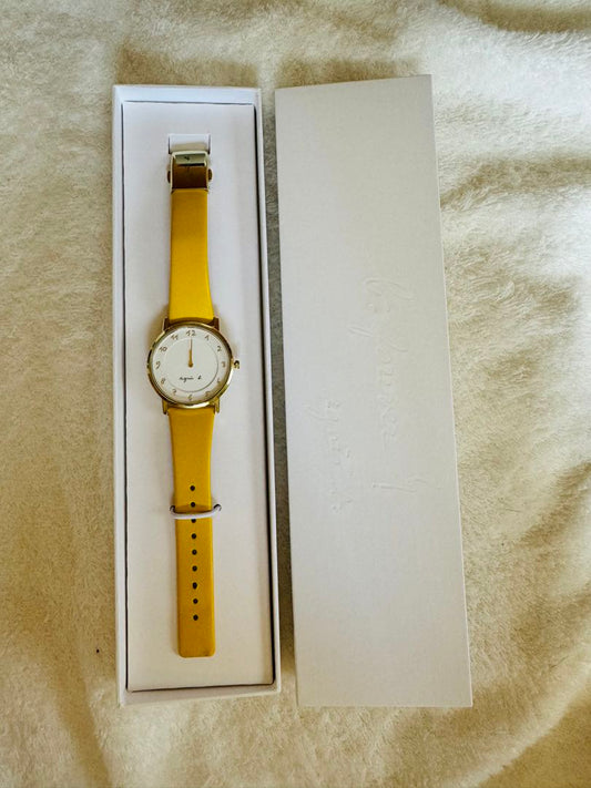 Agnes B Analog Quartz Women